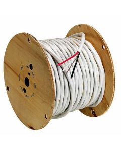 Fil domestique construction, 8/3 NMD90, 45 A, blanc, 75 m