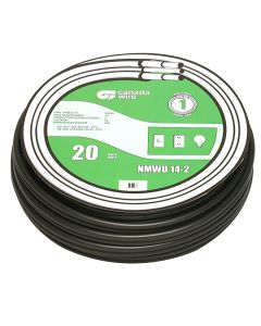 Building Wire - 14/2 NMWU - 15 A - Black - 20 m