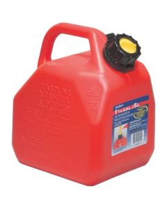 Bidon à essence, 5 l, plastique, rouge
