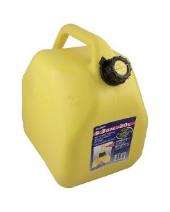 Bidon pour diesel 20 litres, plastique, jaune