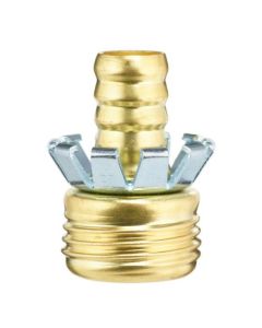 Male Clinch Coupling - Brass/Steel - 1/2"