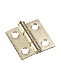 Narrow Butt Hinge - Brass - 1" - 2/Pkg