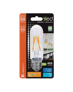 Lightbulb - LED Filament - T10 - Soft White - 4.5 W