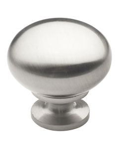 Buffalo Contemporary Metal Knob - Brushed Nickel - 32mm