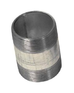 Mamelon galvanisé fileté 2"x3"