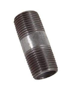 Mamelon galvanisé fileté  3/8x2"