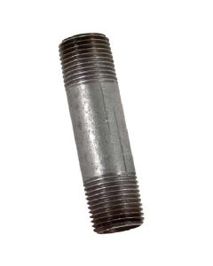Mamelon galvanisé fileté  3/8x3"