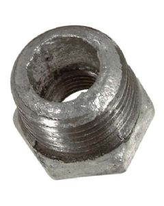 Galvanized Hexagonal Reducer Bushing 3/8'' x 1/4''
