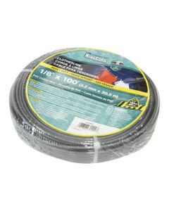 Corde à linge en PVC, bleu, 1/8" x 100'
