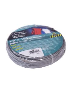 Corde à linge enduit de PVC, 1/8" x 150'