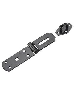 Moraillon robuste, noir, 9 3/8"