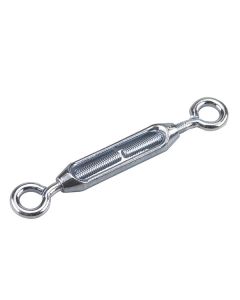 Eye to eye turnbuckle - Zinc - 5/16" x 9 3/8"