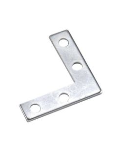 Plaque de coin plate, zinc, 1,5"