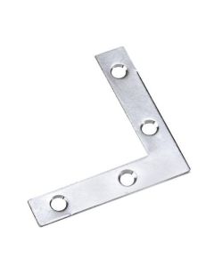 Plaque de coin plate, zinc, 2 1/2 "