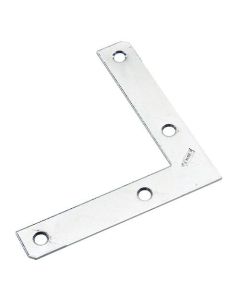 Plaque de coin plate, zinc, 5"