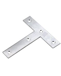 "T" plate - Zinc - 5" x 7/8"