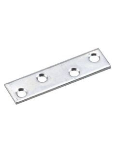 Multi-Position Mending Plate - Zinc - 5/8" x 2"