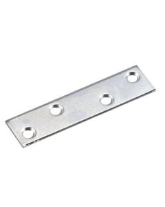 Plaque de fixation à position multiple, zinc, 3/4" x 3"