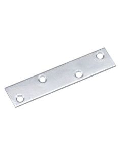 Plaque de fixation à position multiple, zinc, 7/8" x 4"
