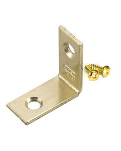 Renfort de coin - Laiton - 1" x 1/2" x 1" - (4)