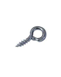 Oeillet à vis, zinc, 7/16", 12/pqt