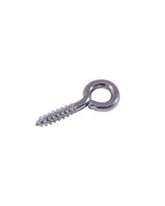 Oeillet à vis, zinc, 3/4", 8/pqt