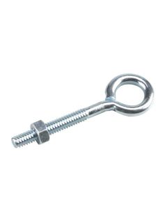 Eye Bolt with Nut - Zinc - 1/4" x 3"