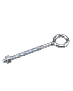 Eye Bolt with Nut - Zinc - 1/4" x 4"