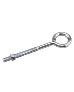 Eye Bolt with Nut - Zinc - 3/8" x 6"