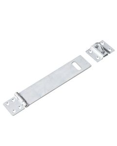 Hasp with loose staple - Zinc - 4 1/2"
