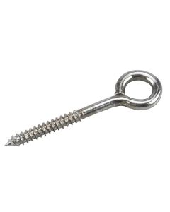 Wood eyelet - Zinc - 5/16" x 4"