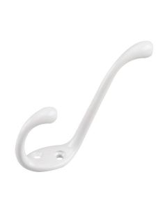 Heavy Duty Coat Hook - White - 5 1/2"