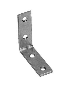 Corner Brace - Zinc - 2" x 5/8"