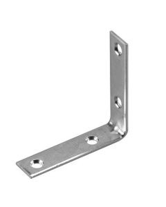 Renfort de coin, zinc, 3" x 3/4"