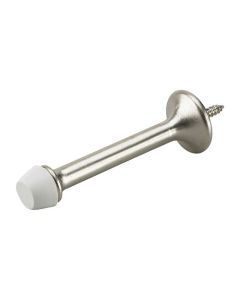 Butoir de porte rigide de 3" (76,2 mm), nickel brossé, 3", 2/pqt