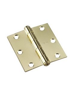 Door hinge - Brass - 3" - 2/Pkg