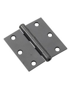 Door hinge - Black - 3" - 2/Pkg