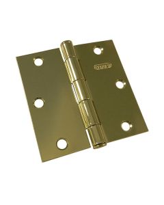 Door hinge - Brass - 3 1/2" - 2/Pkg