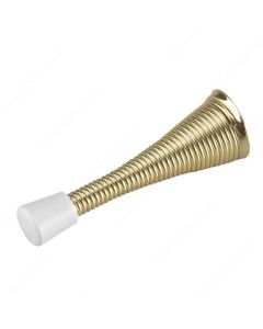 DOOR STOP 3"W/UPC FLEXI BRASS