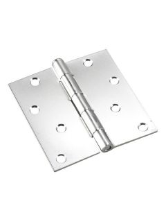 Mortise Butt Hinge - Zinc - 4" x 4"