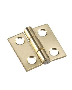 Penture étroite à mortaise, 1"x1", laiton
