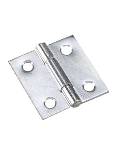 Narrow Butt Hinge - Zinc - 1 1/2" x 1 1/2" - 2/Pkg