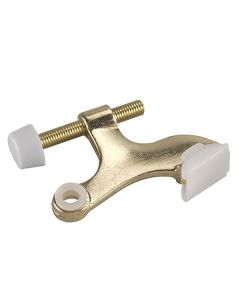 Butoir de porte robuste, laiton, 8 mm x 45 mm x 17 mm