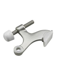 Heavy-Duty Hinge Pin Door Stop - Brushed nickel - 8 mm x 45 mm x 17 mm