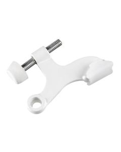 Heavy-Duty Hinge Pin Door Stop - White - 8 mm x 45 mm x 17 mm