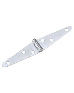 Light Duty Strap Hinge - Zinc - 3"