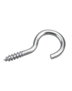 Screw Hook with Lag Thread - 2.7 mm x 1 3/8"