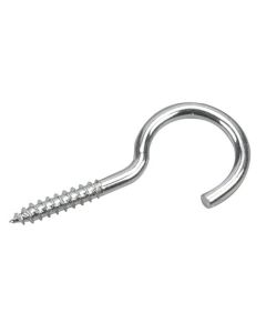 Screw Hook with Lag Thread - 2.7 mm x 1 5/8"