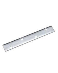 Plaque de fixation à position multiple, zinc, 1 1/8" x 8"