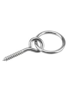 Boulon à anneau avec vis tire-fond 3/8 x 2-1/2"